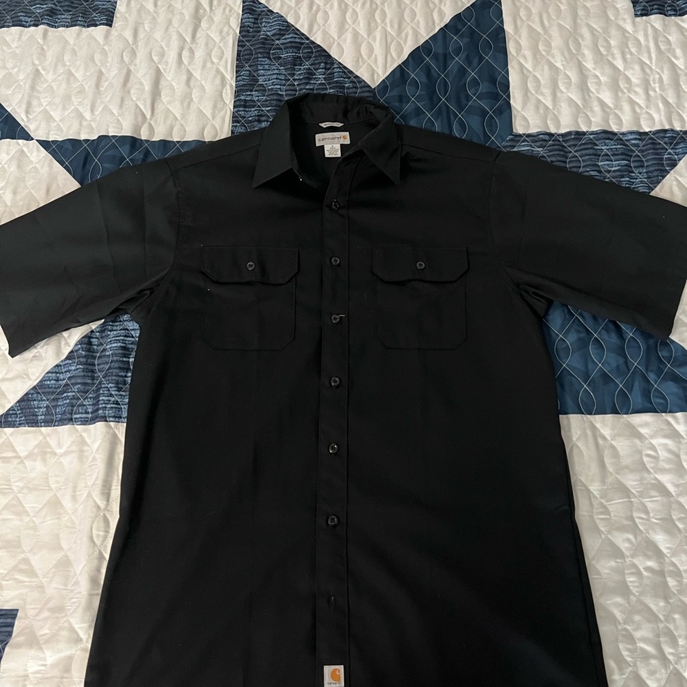 Carhart big and TALL button up shirt
